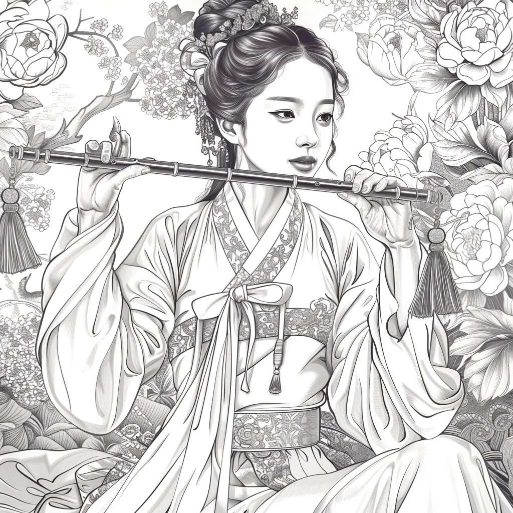 Melody Among Peonies