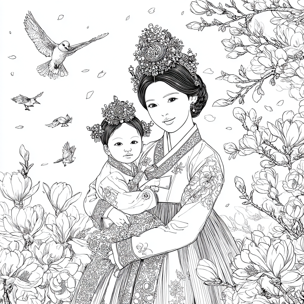 The Royal Guardian of the Spring Bloom