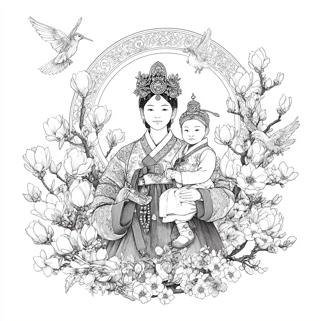 The Royal Guardian of the Spring Bloom
