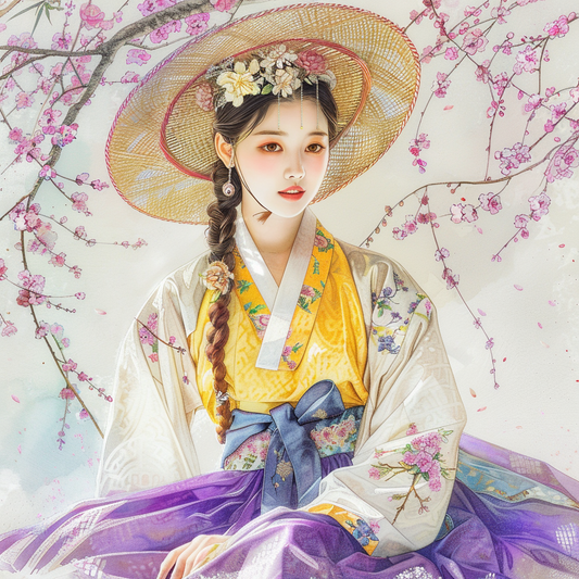 The Sun-Kissed Muse of the Cherry Orchard