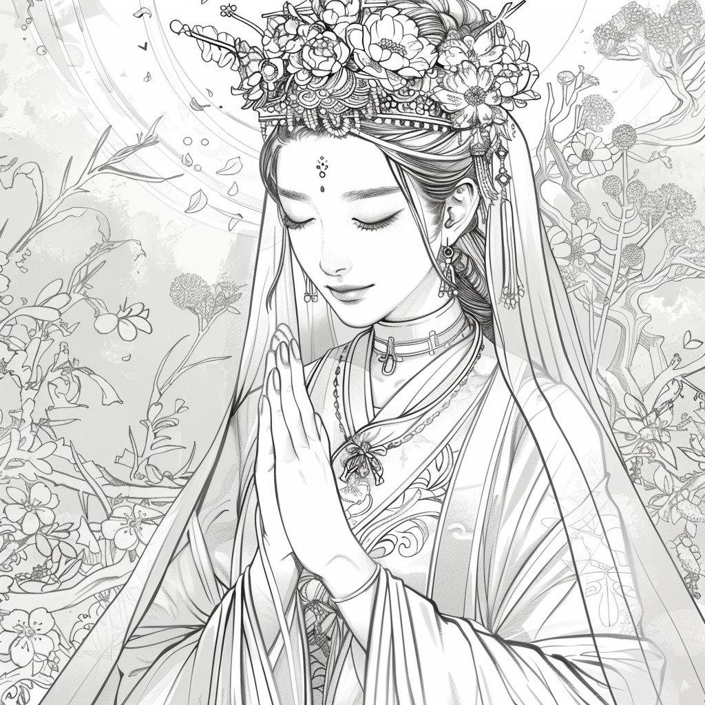 The Sacred Devotion of the Peony Empress
