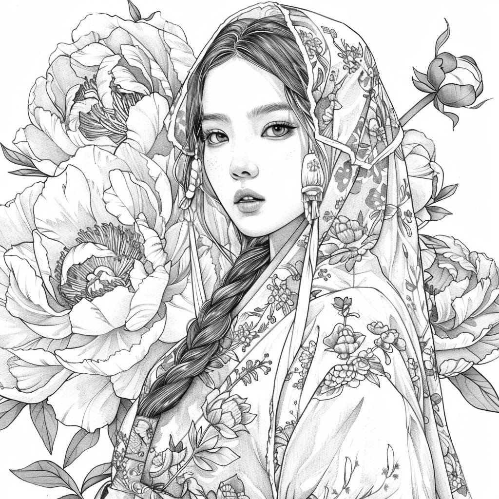 Peony Veil Maiden