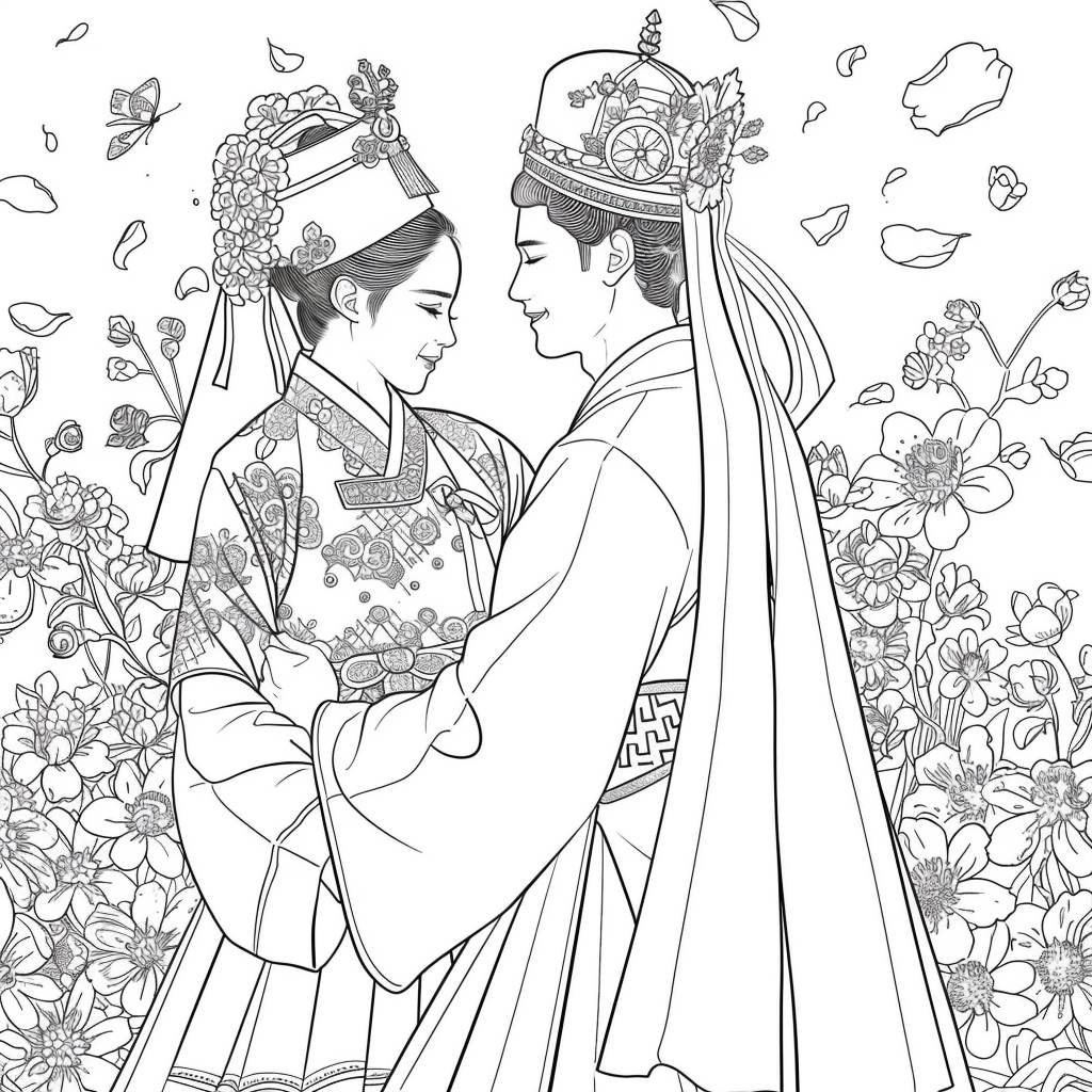 Eternal Promise – Traditional Korean Wedding in Bloom