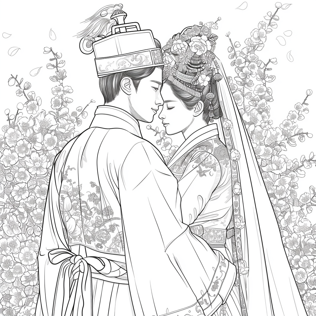 Eternal Promise – Traditional Korean Wedding in Bloom
