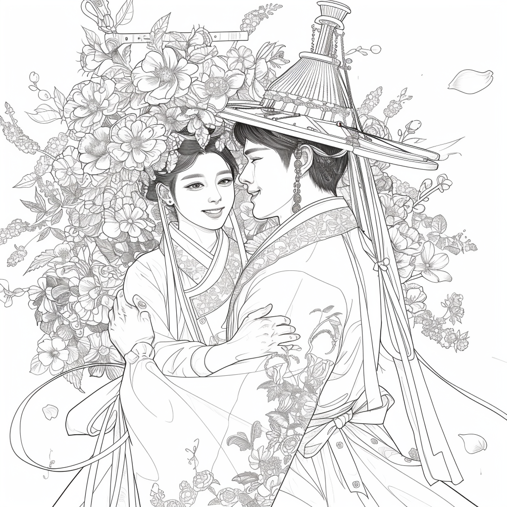 Eternal Promise – Traditional Korean Wedding in Bloom