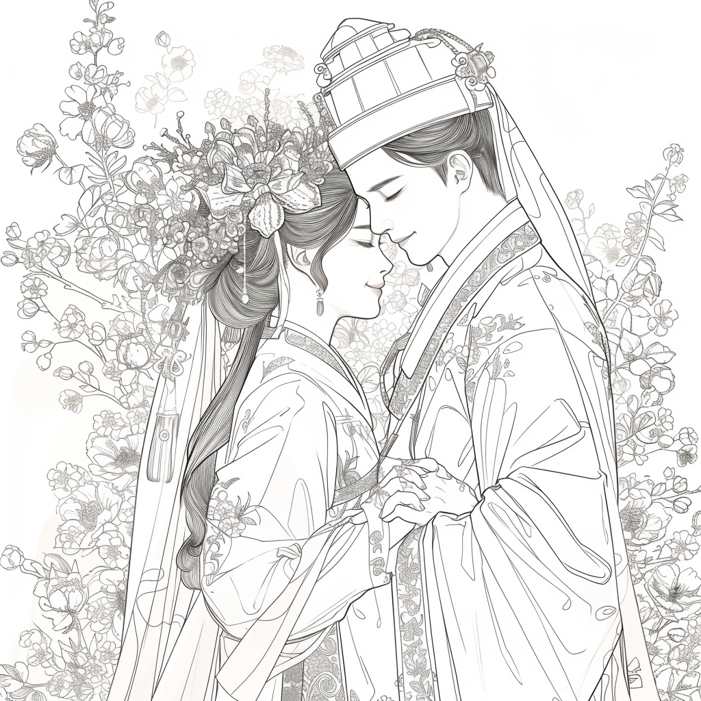 Eternal Promise – Traditional Korean Wedding in Bloom