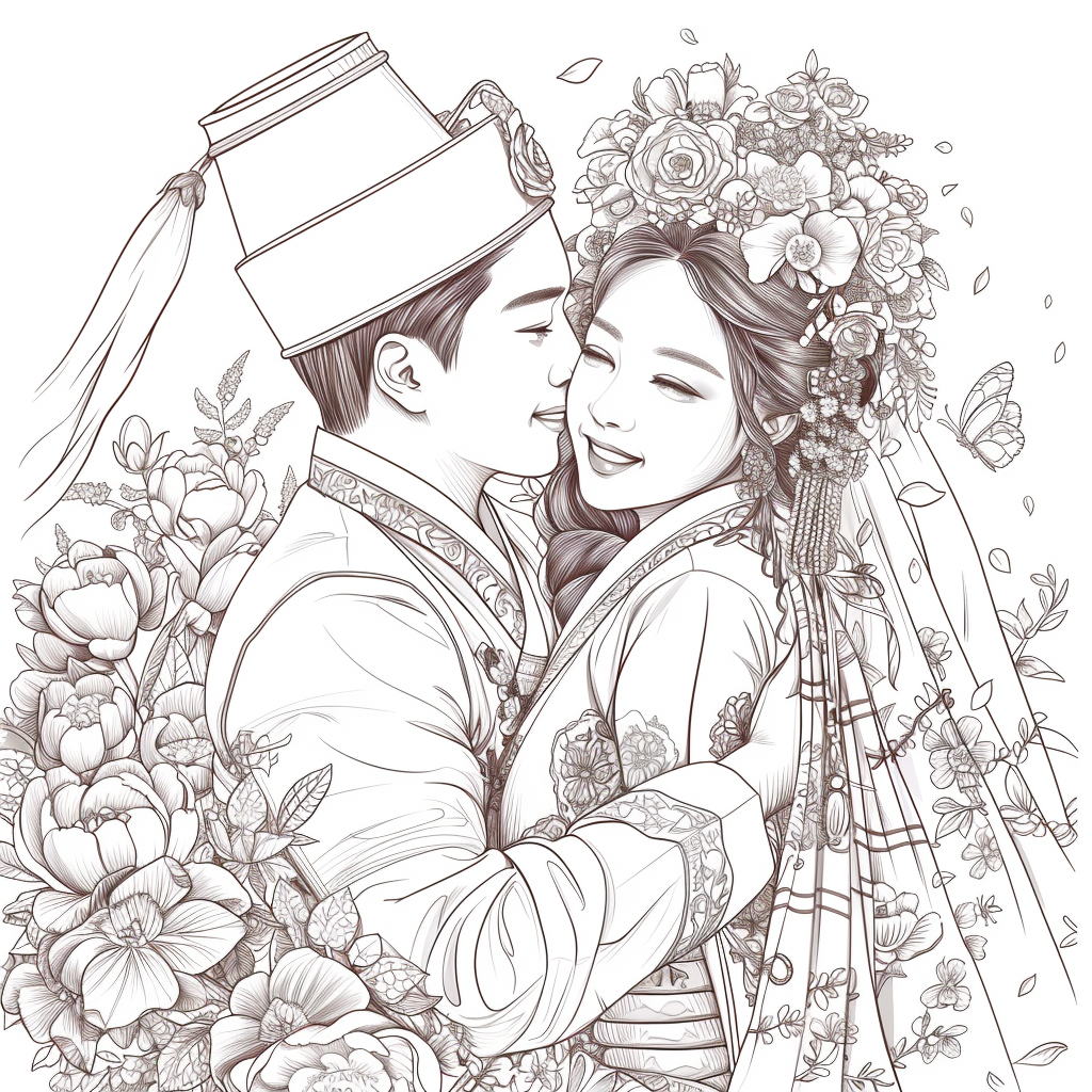 Eternal Promise – Traditional Korean Wedding in Bloom