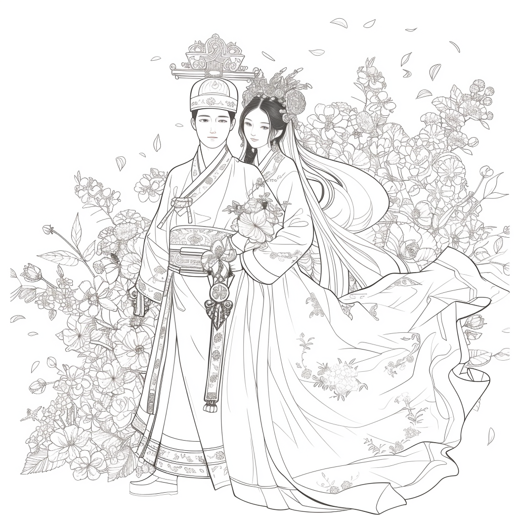 Eternal Promise – Traditional Korean Wedding in Bloom