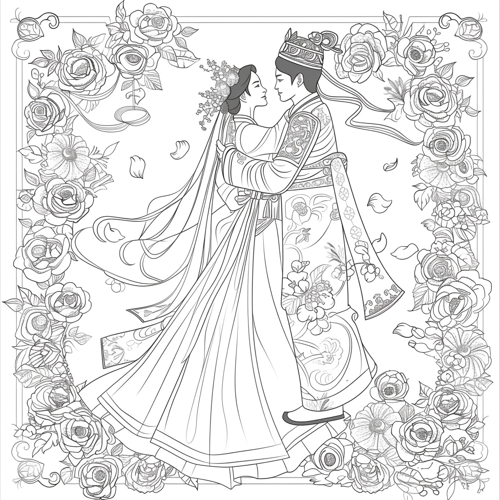 Eternal Promise – Traditional Korean Wedding in Bloom