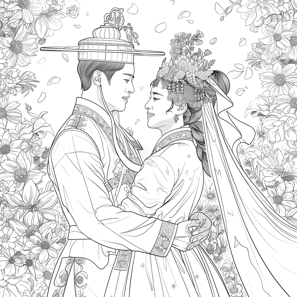 Eternal Promise – Traditional Korean Wedding in Bloom
