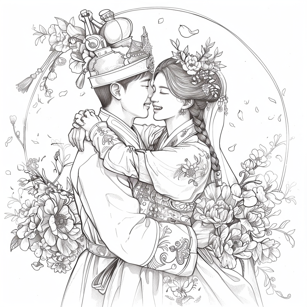 Eternal Promise – Traditional Korean Wedding in Bloom