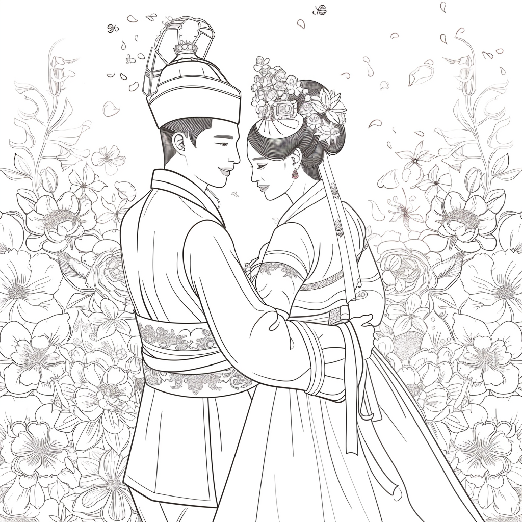 Eternal Promise – Traditional Korean Wedding in Bloom