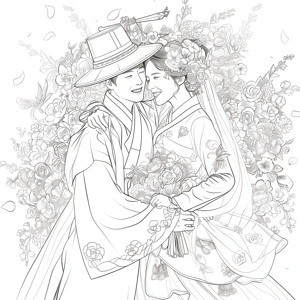 Eternal Promise – Traditional Korean Wedding in Bloom
