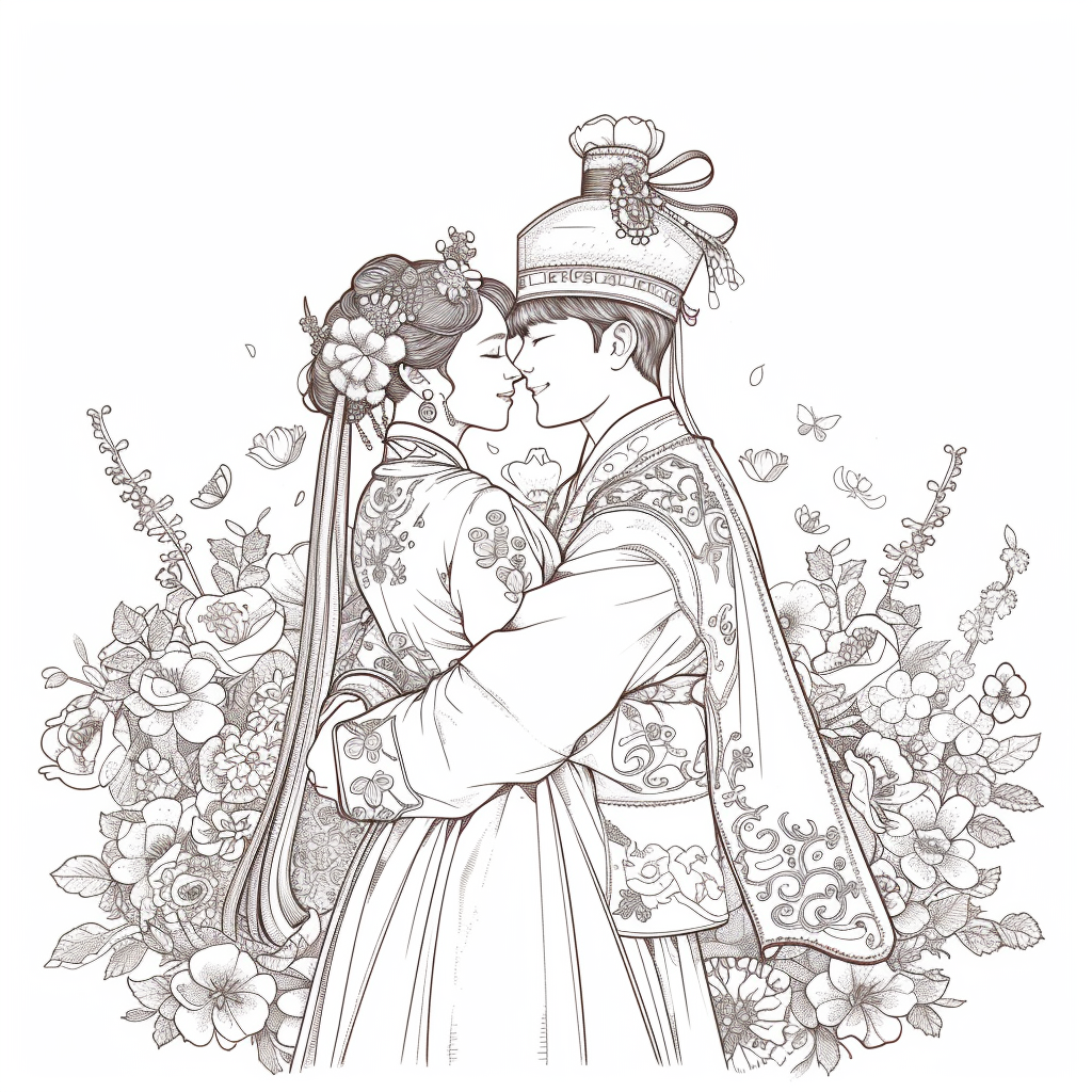 Eternal Promise – Traditional Korean Wedding in Bloom