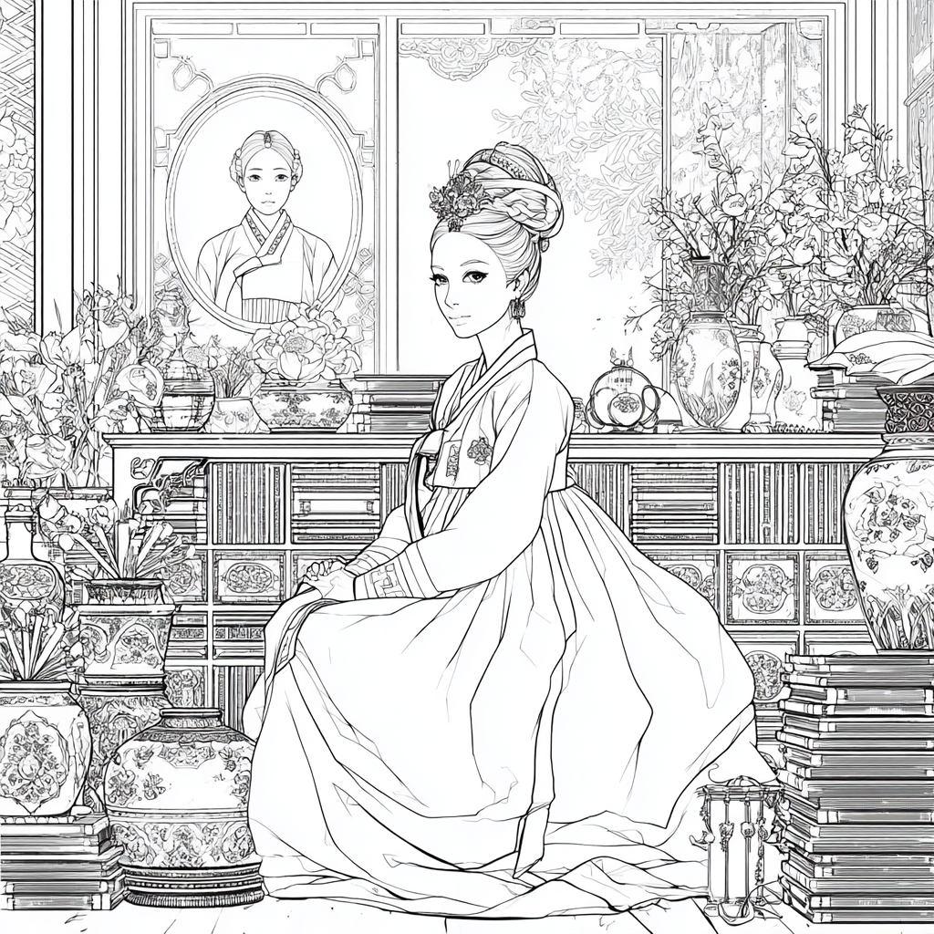 The Princess of Painted Silk Chambers