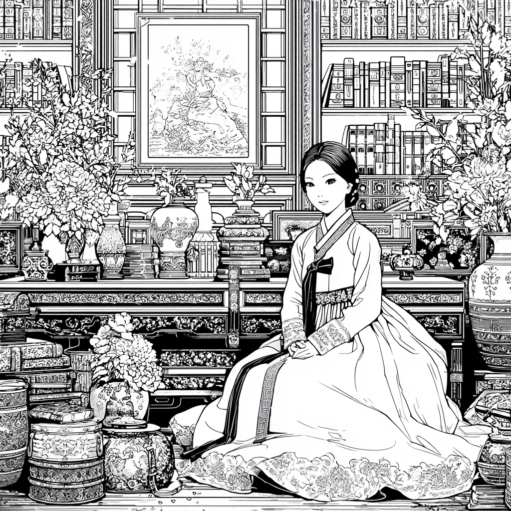 The Princess of Painted Silk Chambers