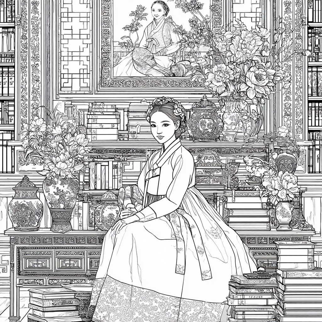 The Princess of Painted Silk Chambers