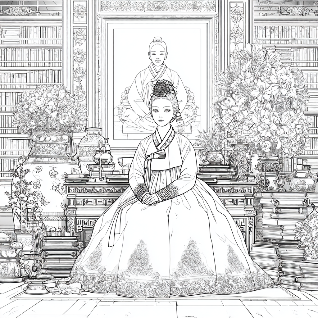 The Princess of Painted Silk Chambers