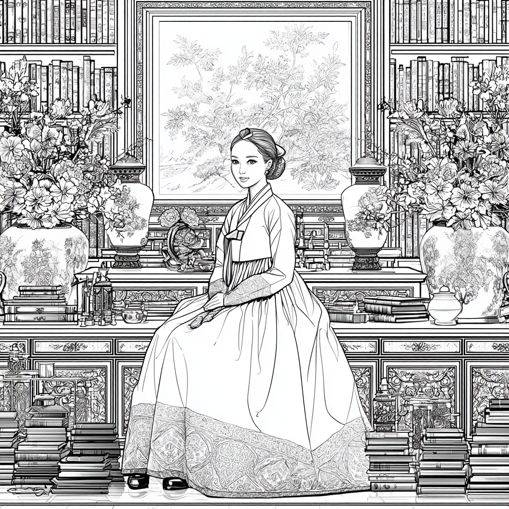 The Princess of Painted Silk Chambers