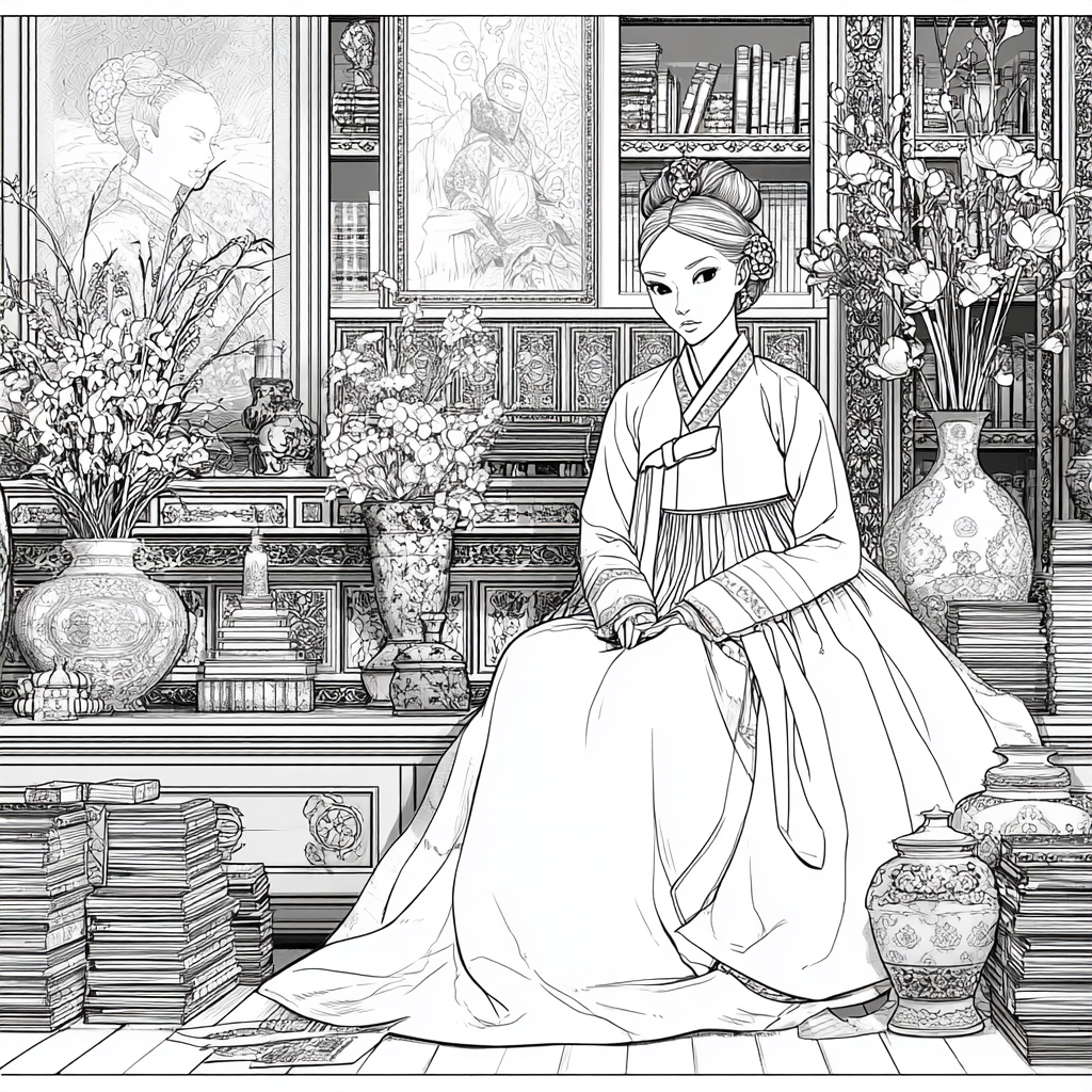 The Princess of Painted Silk Chambers