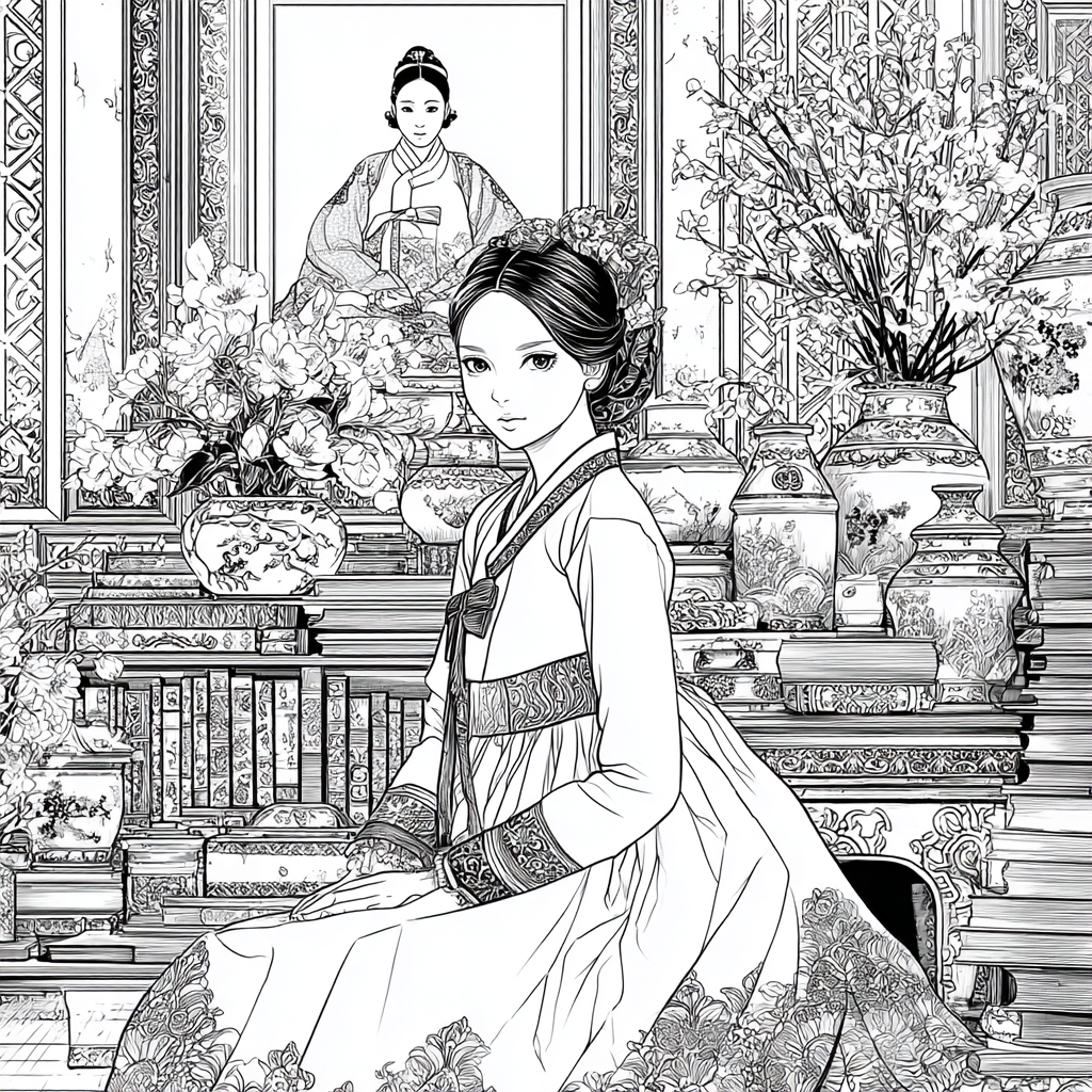 The Princess of Painted Silk Chambers