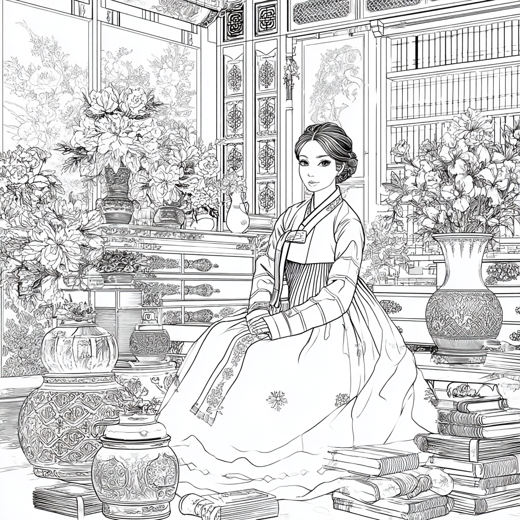 The Princess of Painted Silk Chambers