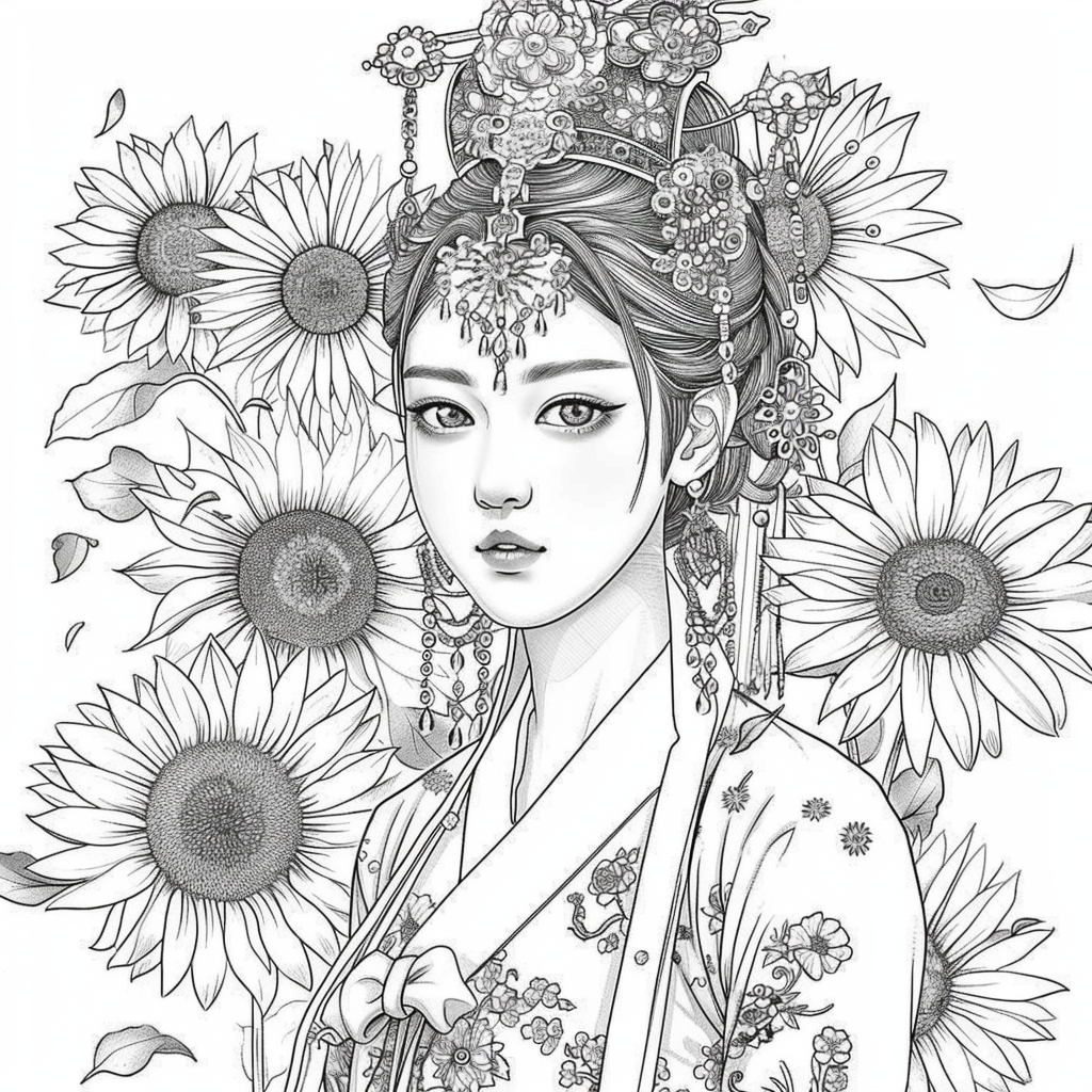 The Floral Crowned Princess