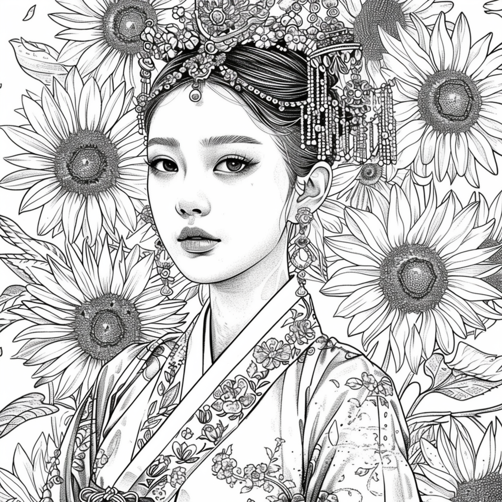 The Floral Crowned Princess