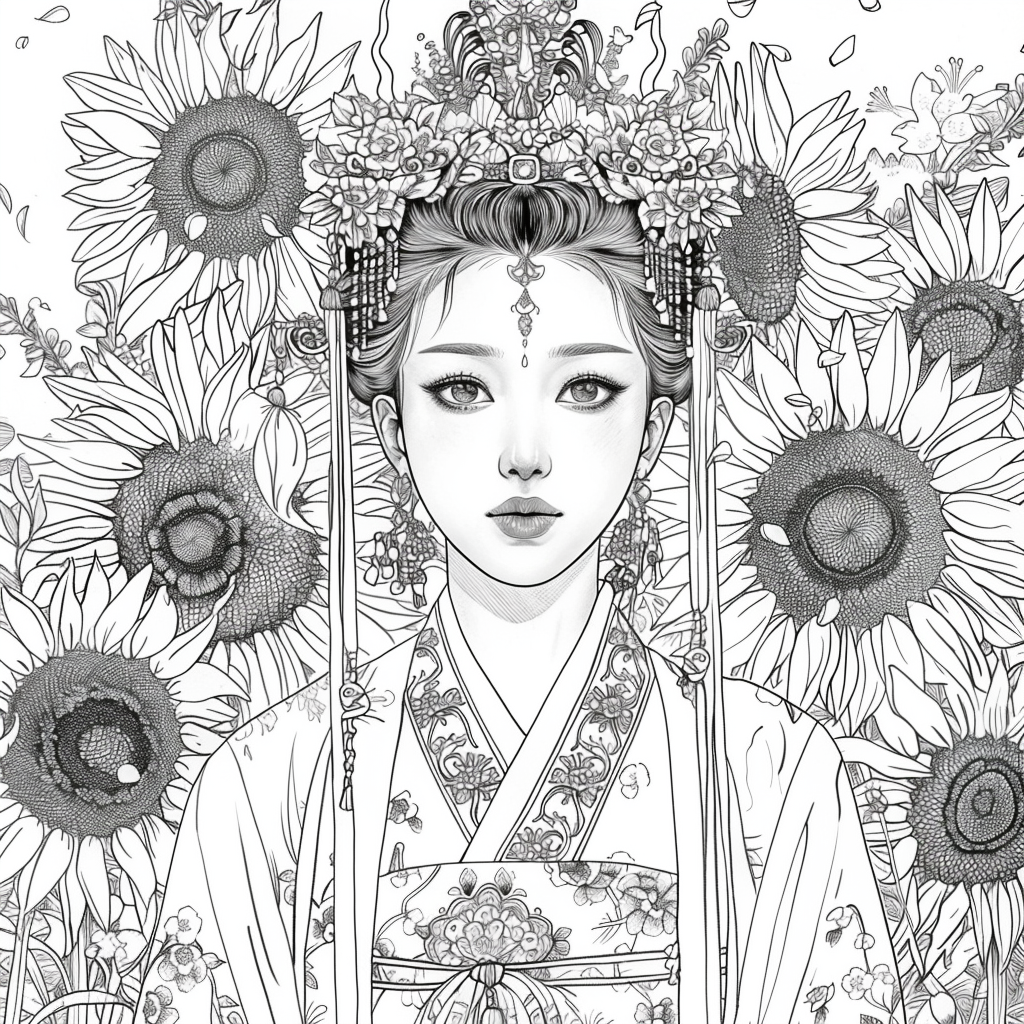 Sunflower Crown Princess