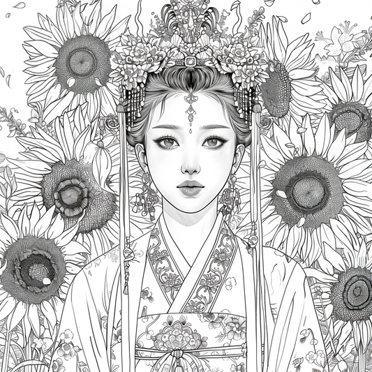 Sunflower Crown Princess