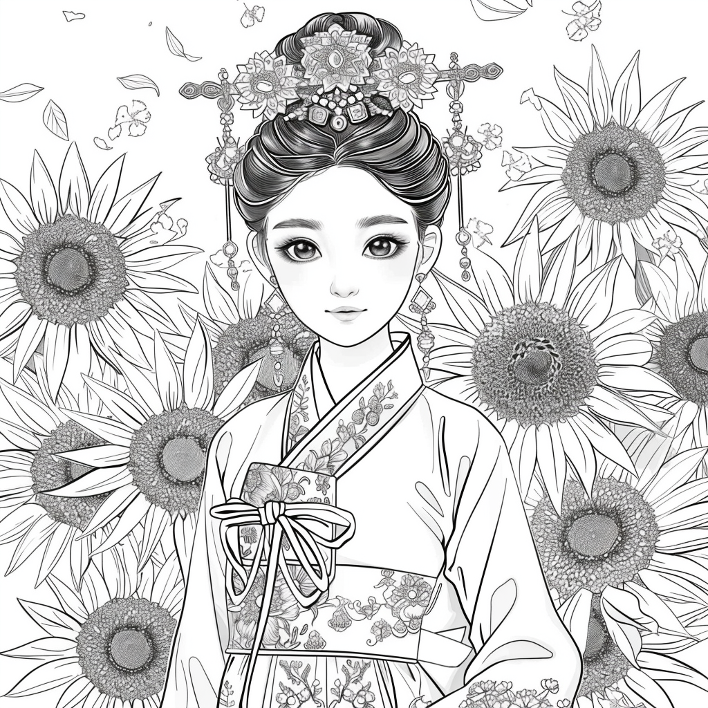 Sunflower Crown Princess