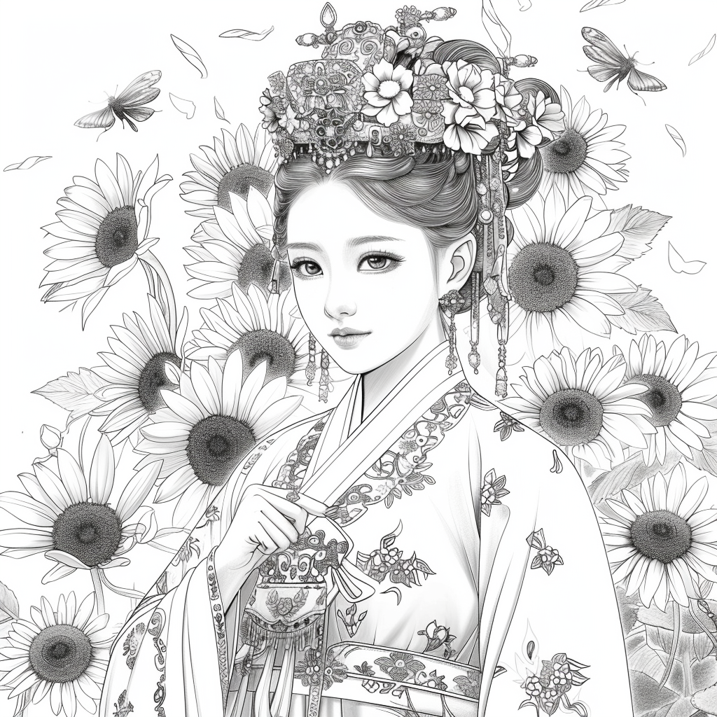 The Floral Crowned Princess