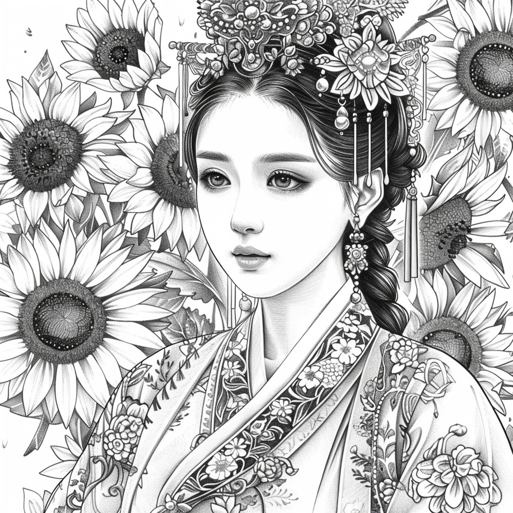 Sunflower Crown Princess