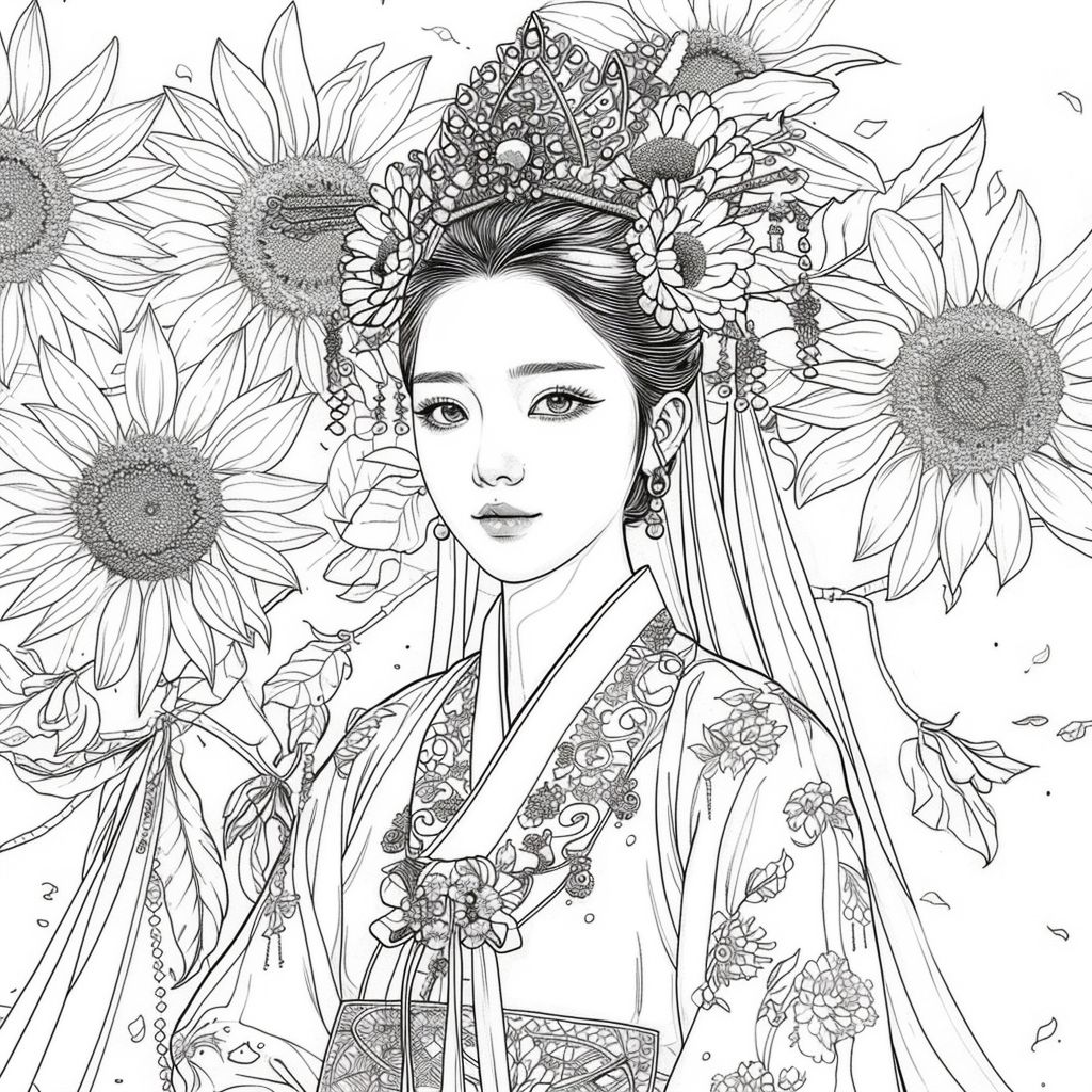 Sunflower Crown Princess