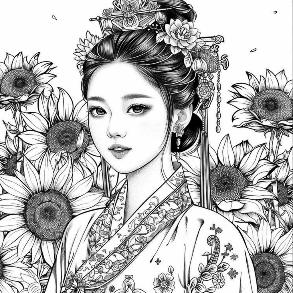 The Floral Crowned Princess