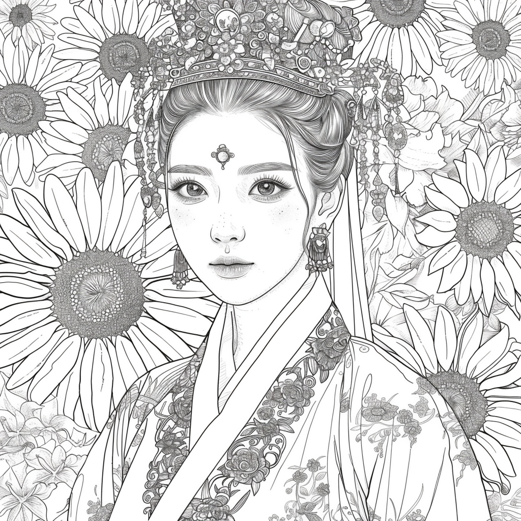 Sunflower Crown Princess