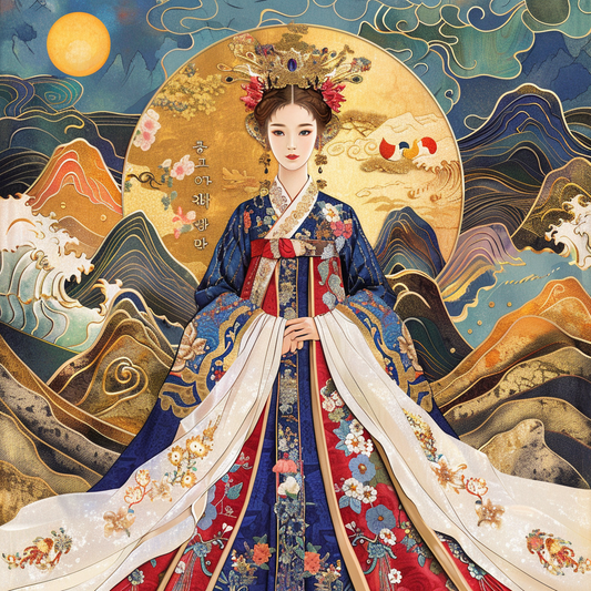 Golden Majesty: The Korean Queen of Eternal Grace