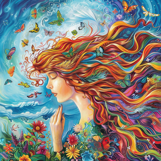 The Butterfly Muse of Eternal Spring
