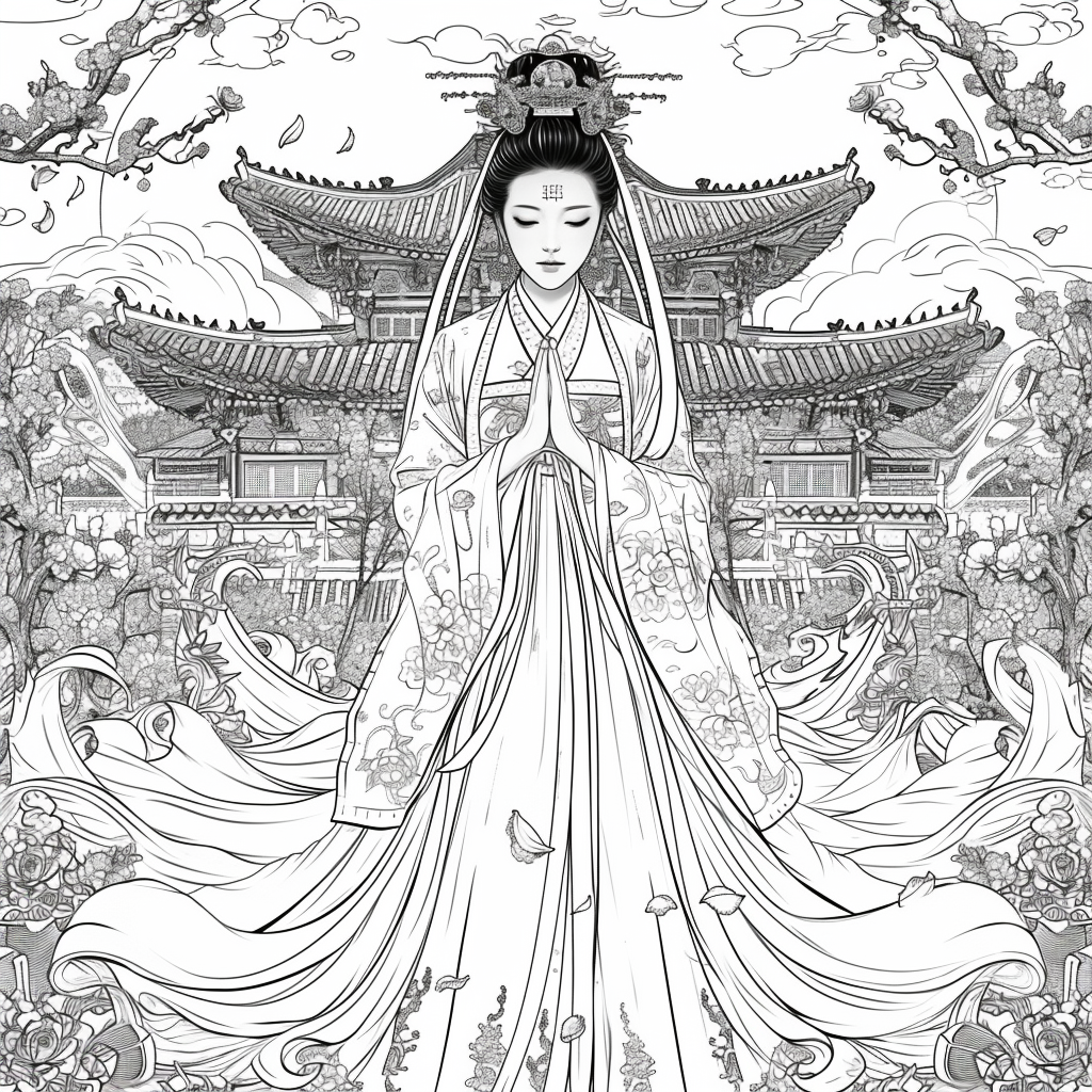 The Ocean Empress of Eternal Blossoms