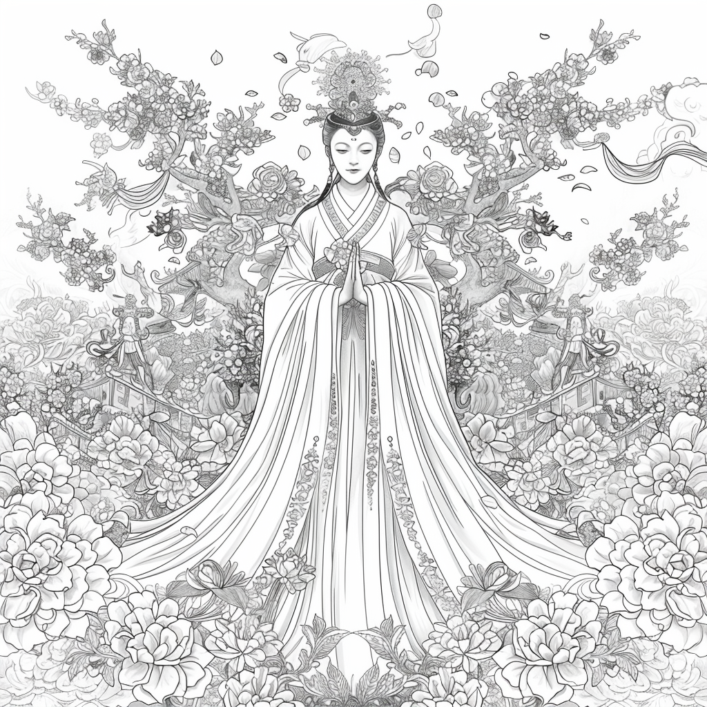 The Ocean Empress of Eternal Blossoms