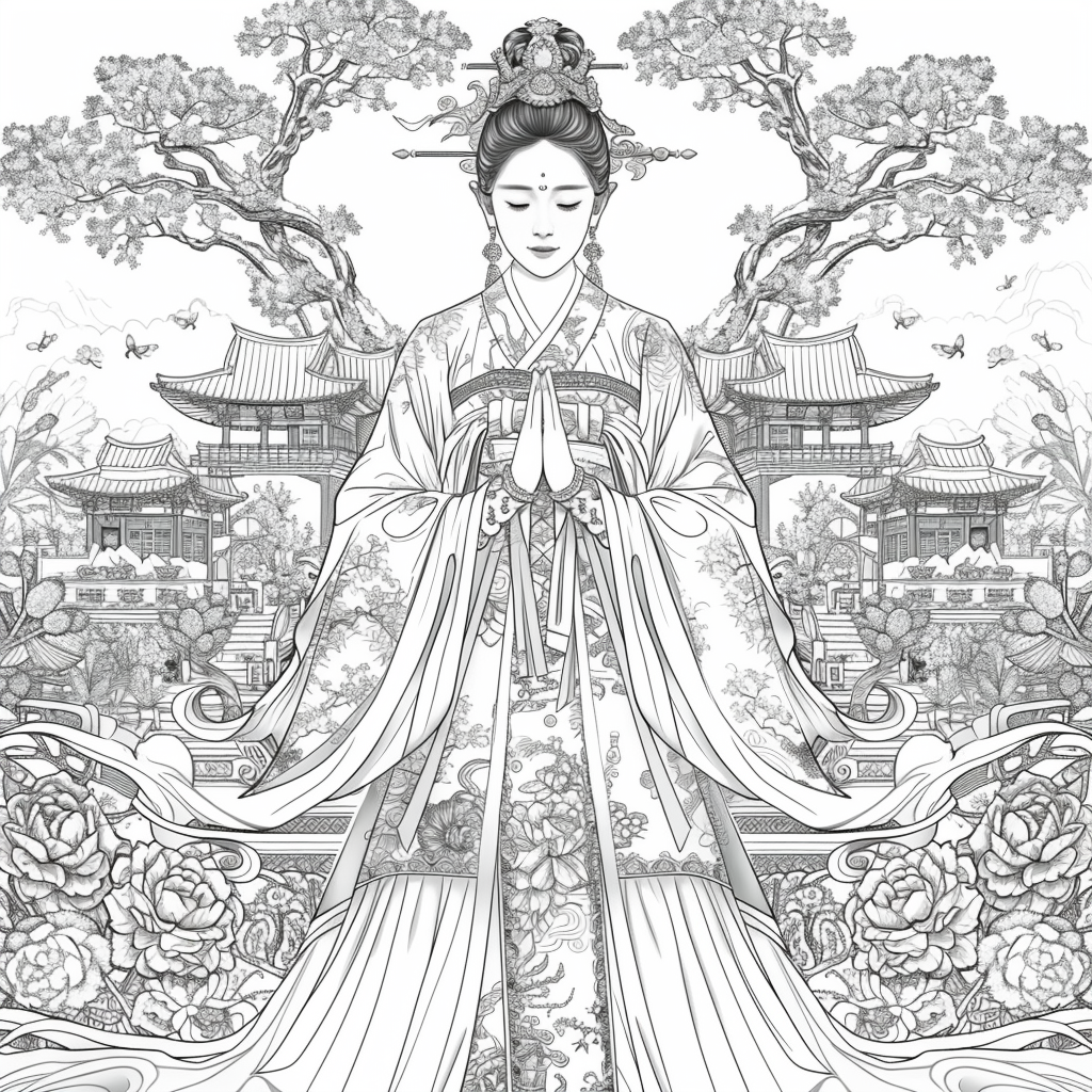 The Ocean Empress of Eternal Blossoms