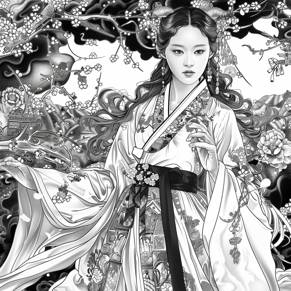 Divine Radiance – The Serene Lotus Priestess