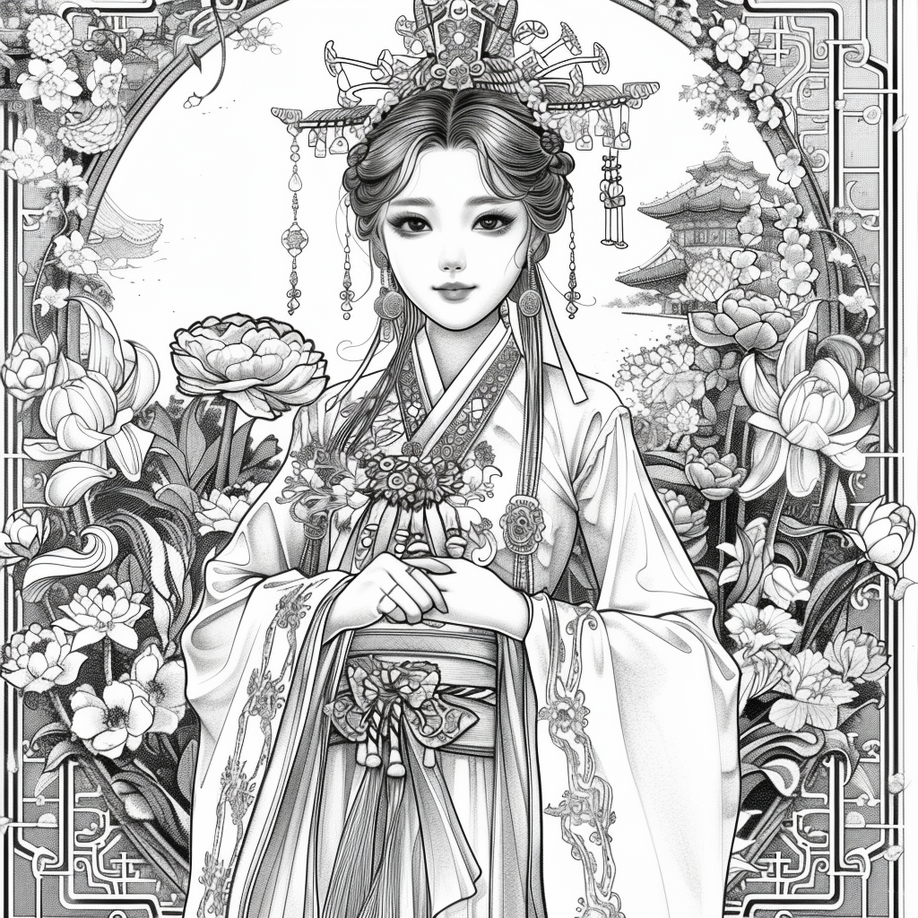 The Serene Lotus Princess