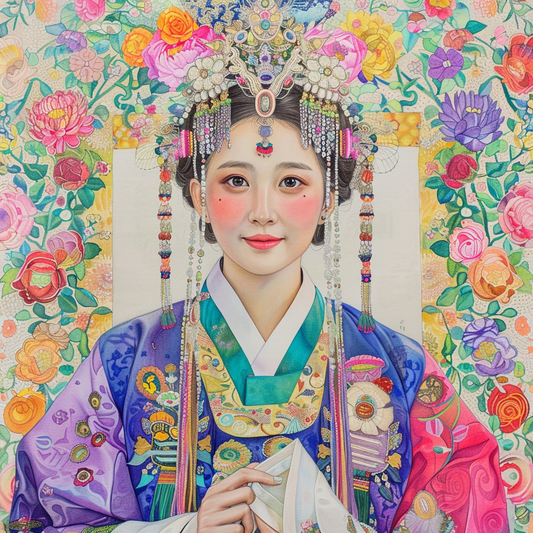 The Radiant Korean Bride