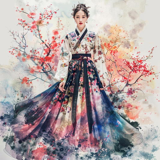 Blossoms of Elegance – The Hanbok Muse