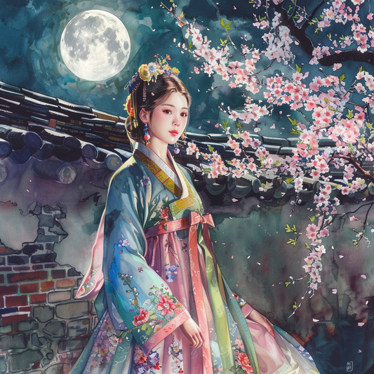 Moonlit Blossoms: The Silent Princess