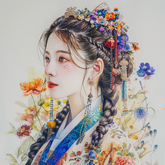 The Flower Crowned Maiden