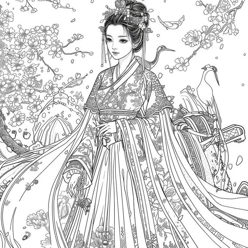 The Princess and the Elephant of Blossoms