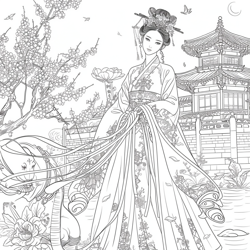 The Princess and the Elephant of Blossoms