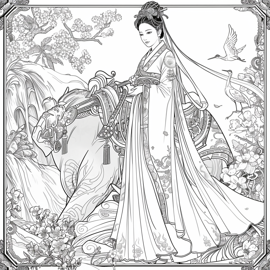 The Princess and the Elephant of Blossoms